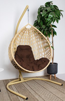 Кресло подвесное M-Group Капля Люкс / 11030505