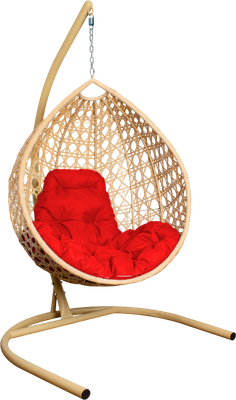 Кресло подвесное M-Group Капля Люкс / 11030506 - фото