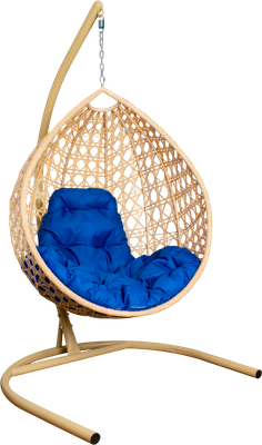 Кресло подвесное M-Group Капля Люкс / 11030510 - фото