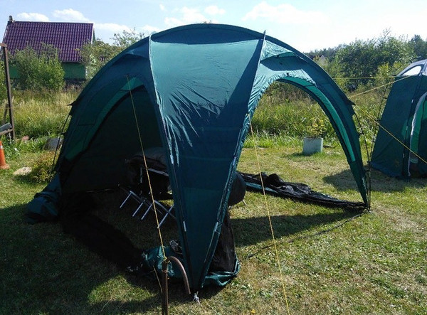 Туристический шатер Canadian Camper Space One  220см (Woodland, фибер)