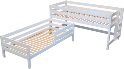 Двухъярусная кровать Elis Мелита 200x90 и 190x90 без ящиков