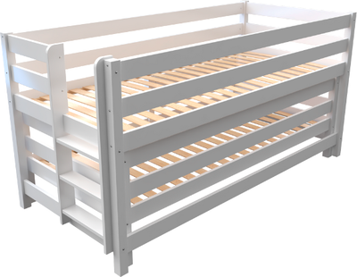 Двухъярусная кровать Elis Мелита 200x90 и 190x90 без ящиков