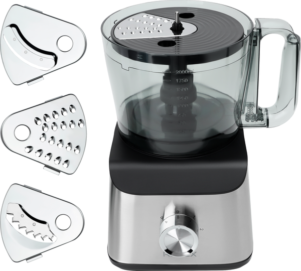 Кухонный комбайн RAGEX R109-900 (серебристый)