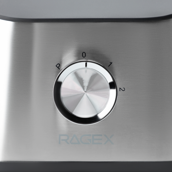 Кухонный комбайн RAGEX R109-900 (серебристый)