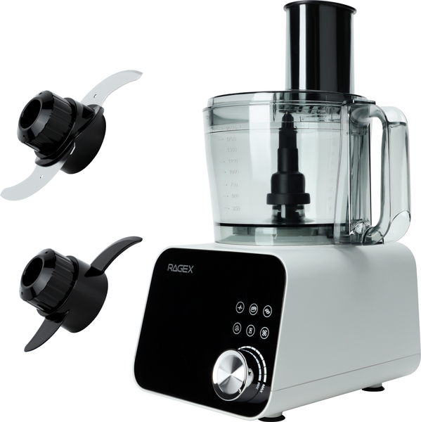 Кухонный комбайн RAGEX R110-202 (светло-серый)