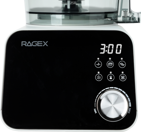 Кухонный комбайн RAGEX R110-202 (светло-серый)