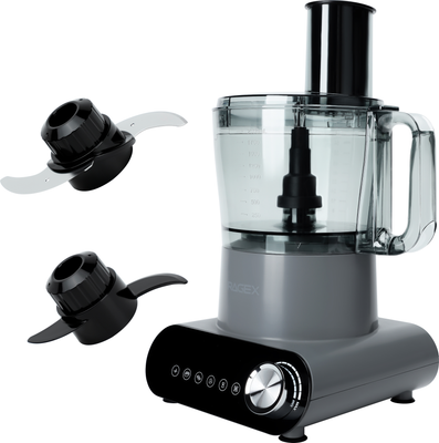 Кухонный комбайн RAGEX R111-200 (темно-серый)