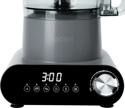 Кухонный комбайн RAGEX R111-200 (темно-серый)