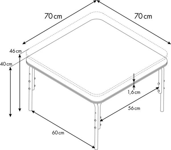 Стол детский Фея Мой малыш / 0002787.26