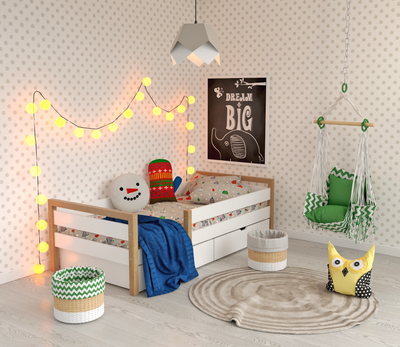 Кровать-тахта детская Elis Ясмина 160x80 без ящиков