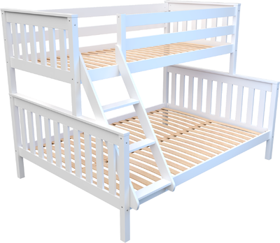 Двухъярусная кровать Elis Мишель 200x90 и 200x140 без ящиков - фото