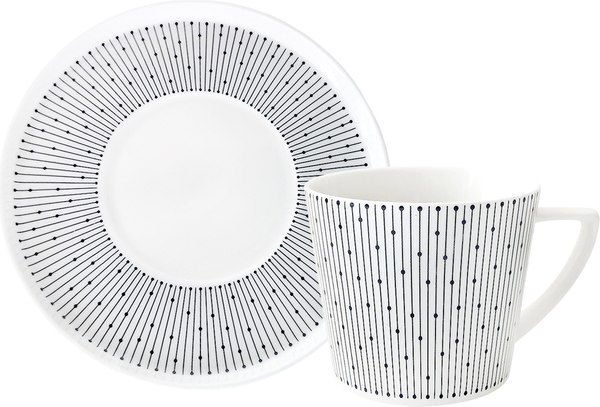 Чашка с блюдцем Коралл Scandi NB2308-CS - фото