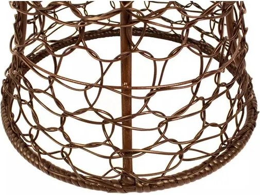 Кофейный столик садовый M-Group Бонго Классика Макси / 19220256 (коричневый, 0.56м)