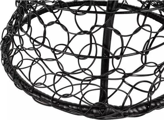 Кофейный столик садовый M-Group Бонго Классика Макси / 19220456 (черный, 0.56м)