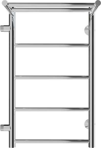 Полотенцесушитель водяной El-term Лион с полкой П5 500x700 - фото