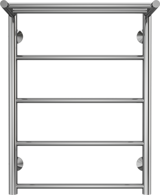 Полотенцесушитель водяной El-term Лион с полкой П5 500x700 - фото