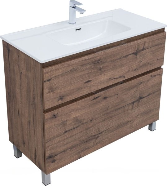 Тумба под умывальник Aquanet Алвита New 100 / 344130 - фото