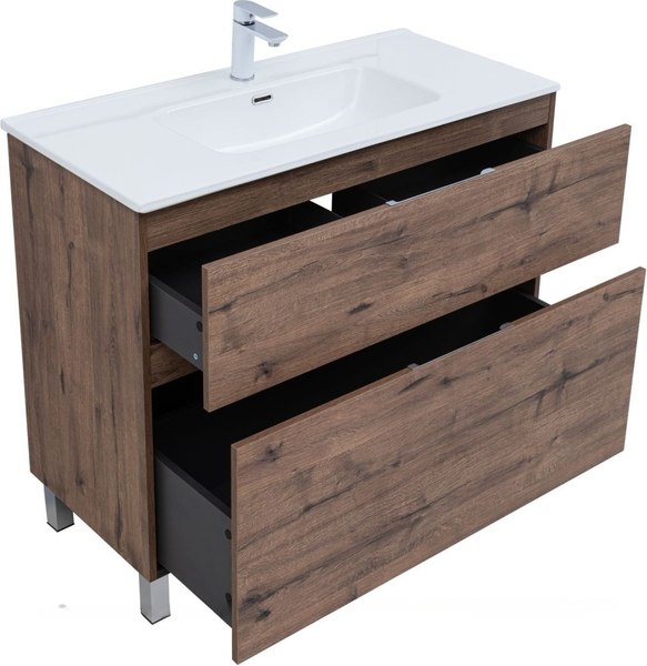 Тумба под умывальник Aquanet Алвита New 100 / 344130