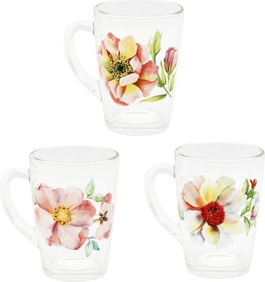 Кружка ОСЗ Капучино. Акварельные цветы / 2-07с1334-40ДЗ