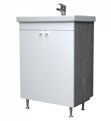 Тумба под умывальник Айсберг Фостер 60 Промо без ящика DP2618T