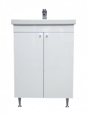 Тумба под умывальник Айсберг Фостер 60 Промо без ящика DP2618T