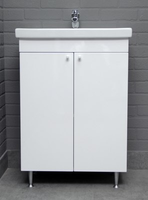 Тумба под умывальник Айсберг Фостер 60 Промо без ящика DP2618T