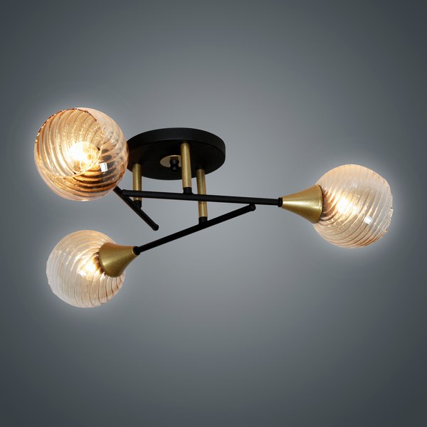 Люстра Элетех Лютик НПБ 01-3x60-191 Е27 / 1005405465