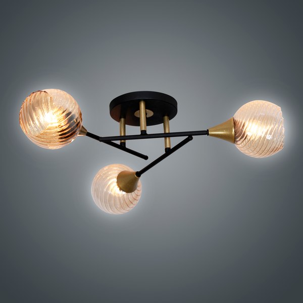 Люстра Элетех Лютик НПБ 01-3x60-191 Е27 / 1005405465