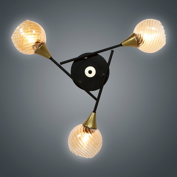 Люстра Элетех Лютик НПБ 01-3x60-191 Е27 / 1005405465