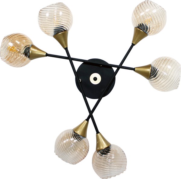 Люстра Элетех Лютик НПБ 01-6x60-129 Е27 / 1005405466