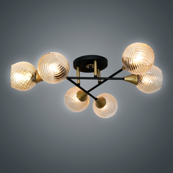 Люстра Элетех Лютик НПБ 01-6x60-129 Е27 / 1005405466