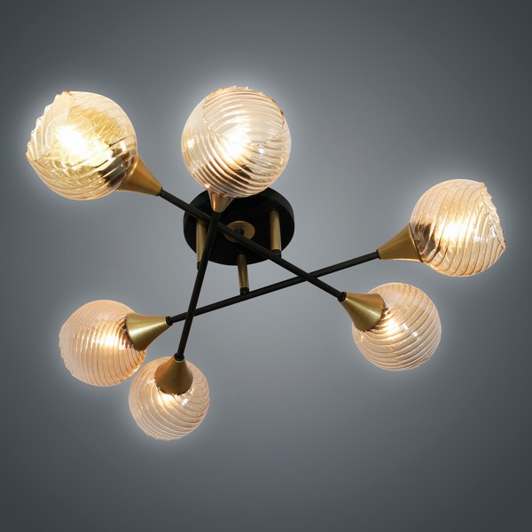 Люстра Элетех Лютик НПБ 01-6x60-129 Е27 / 1005405466