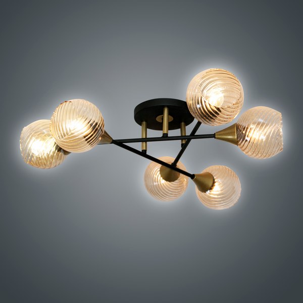 Люстра Элетех Лютик НПБ 01-6x60-129 Е27 / 1005405466