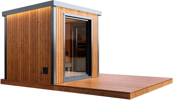 Готовая модульная баня Polarspa Модульная 2.55x2.2x2.5м