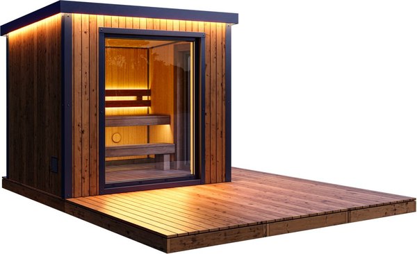 Готовая модульная баня Polarspa Модульная 2.55x2.2x2.5м