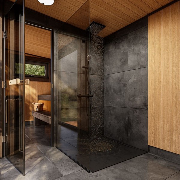 Готовая модульная баня Polarspa Модульная 4.2x2.2x2.5м