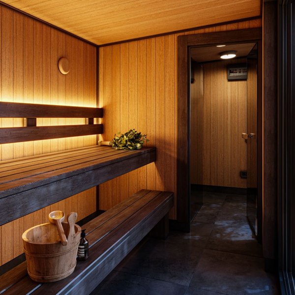 Готовая модульная баня Polarspa Модульная 4.2x2.2x2.5м