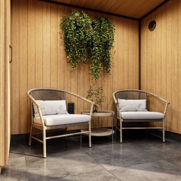 Готовая модульная баня Polarspa Модульная 6x2.2x2.5м