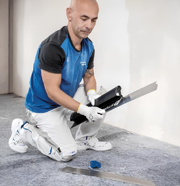 Шпатель Storch Flachenspachtel Flexogrip Alustar Black