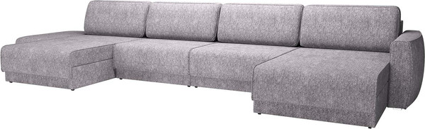 Диван П-образный Олмеко Женева 2S2OPF Еврокнижка Левый - фото