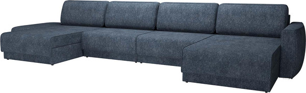 Диван П-образный Олмеко Женева 2S2OPF Еврокнижка Левый - фото