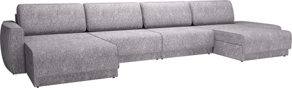 Диван П-образный Олмеко Женева 2S2OPF Еврокнижка Правый - фото