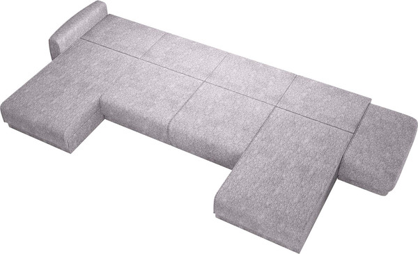 Диван П-образный Олмеко Женева 2S2OPF Еврокнижка Правый