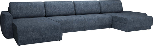 Диван П-образный Олмеко Женева 2S2OPF Еврокнижка Правый - фото