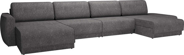 Диван П-образный Олмеко Женева 2S2OPF Еврокнижка Правый - фото