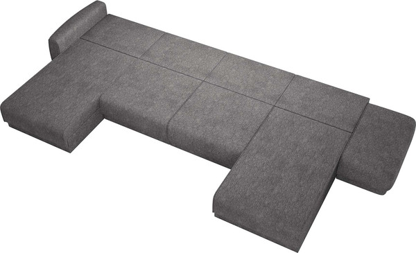 Диван П-образный Олмеко Женева 2S2OPF Еврокнижка Правый