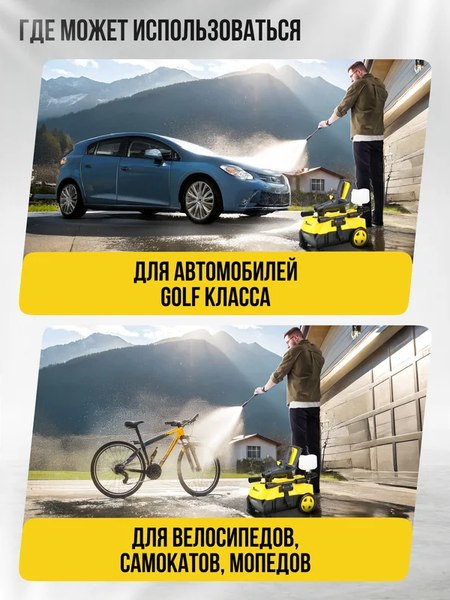 Мойка высокого давления Kolner K140F