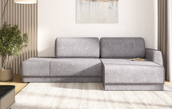 Диван угловой Олмеко Женева SOPF Еврокнижка Левый