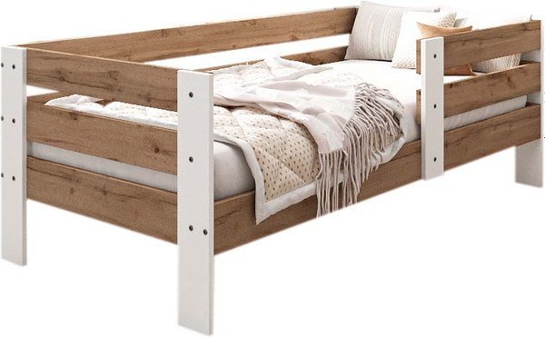 Кровать-тахта детская EcoWood Атланта-2 80х160 / ECO.001.00050.80-160.376WML/101SE - фото