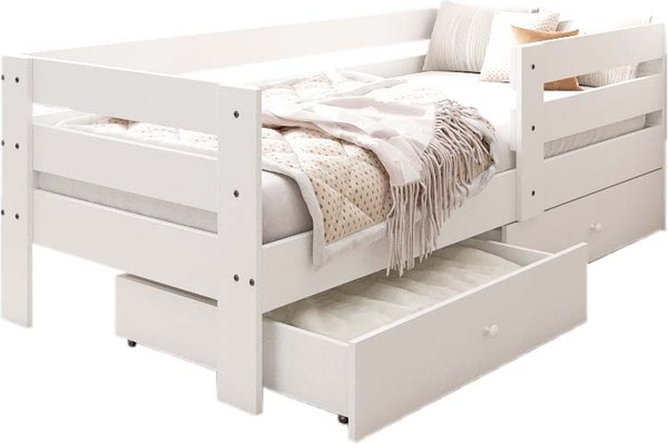 Кровать-тахта EcoWood Атланта-2 с ящиками 80х180 / ECO.001.00051.80-180.101SE - фото